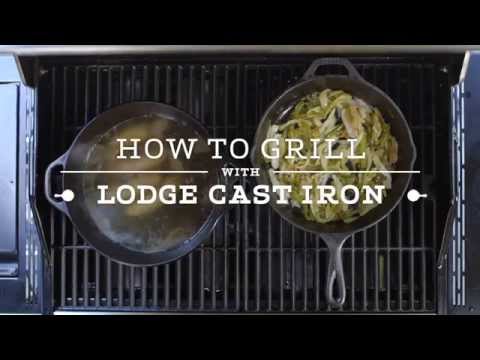 how to care for a cast iron bbq grill