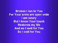 Hungry (worship video w/ lyrics)