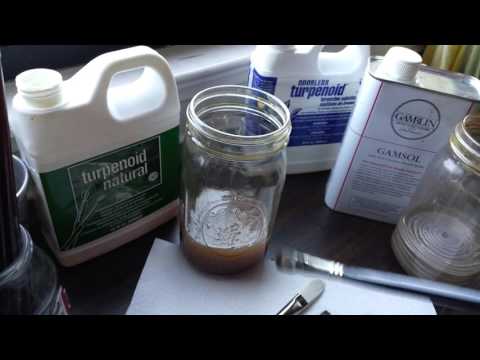 video-linktoworks-How I clean my oil painting brushes