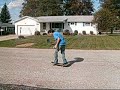 Pressure Impossible with a Kickflip in it