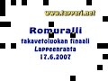 Romuralli Lappeenranta 17.6.2007 - takavetoluokan finaali