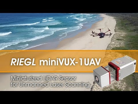 The RIEGL miniVUX-1UAV LiDAR sensor integrated with the DJI M600!