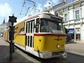 Old tram in Miskolc - Nosztalgia villamos Miskolcon Old tram in Miskolc - Nosztalgia villamos Miskolcon