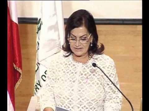 72-كلمة السيدة سليمان في حفل اطلاق حملة الوقاية من سرطان الثدي للعام 2013 