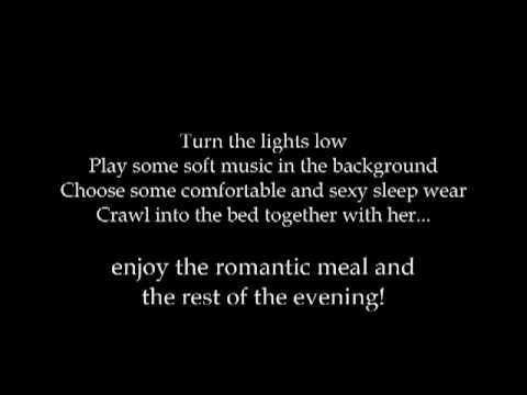Romantic ideas for your girlfriend