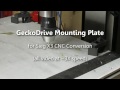 CNC Machining GeckoDrive Heatsink/Mount Plate