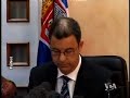 Novi glavni tužilac Haškog tribunala Serž Bramerc zatražio je od predsednika i premijera Borisa Tadića i Vojislava Koštunice da ponesu svoj deo odgovornosti za završetak saradnje sa Haškim tribunalom.