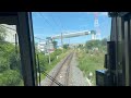 2022年9月7日 山城青谷駅→城陽駅　ＪＲ奈良線 山城青谷駅橋上化後、新名神高速道路　進捗状況
