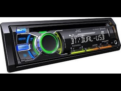 how to set the time on a jvc car cd player