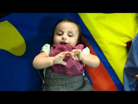 Rebekah Faith - Trisomy 18 - 'Talking' during speech therapy
