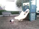 Arjun and Arya in the park