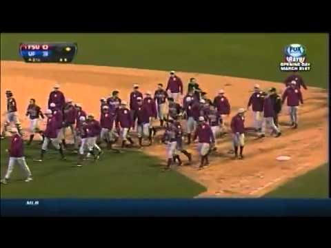 Benches clear in Florida vs. Florida State baseball game