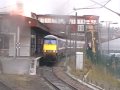 91104 NXEC leaves York on the 1500 York Glasgow Central with a 2tone horn