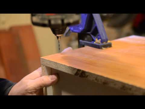 how to fasten melamine together