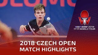 Vladimir Sidorenko vs Jakub Dyjas | 2018 Czech Open 