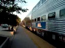 Metra Train # 405 At Hinsdale ,Illinois