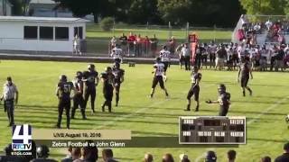 Rochester Zebra Football vs John Glenn Falcons