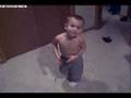 Gannon doing Soulja boy dance