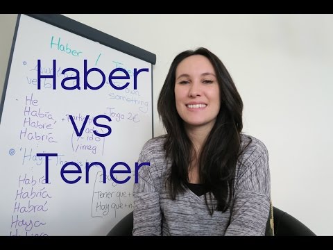 Haber or tener? That's the question! - plus practice