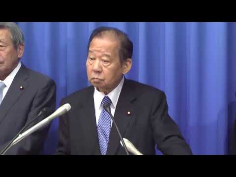 【役員会後】二階俊博 幹事長(2020.3.2)