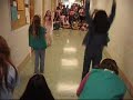 knoxville area girl scouts competite in an a world in motion jet toy race sponsored by swe and ut sae.
