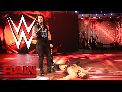 Roman Reigns and Rusev agree to meet inside Hell in a Cell: Raw, Oct. 3, 2016