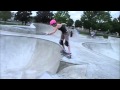 girl vert skating