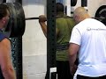 DeFrancosTraining.com - 545 lb. box squat