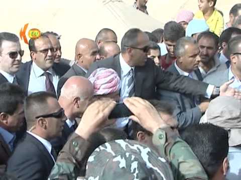 SEROK BARZANI AWAREKANI ROJAWAY KURDISTANI BESERKDEWE - KEWIRGUSK 19-8-2012