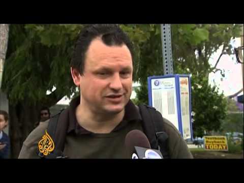 at least - In the United States, up to six people have been killed in a series of shootings near a college in California. The attacks began at a house and ended in a sh...
