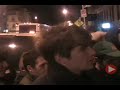 kimya dawson of moldy peaches, blowing up from the juno soundtrack success, plays for freezing fans that can't squeeze into the tiny record store venue in washington, dc 1/23/08.