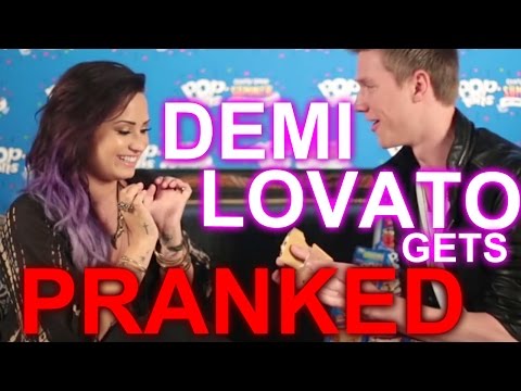 DEMI LOVATO GETS PRANKED at Crazy Good Summer Tour