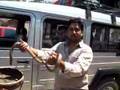 BABU PLAYING WITH SNAKE