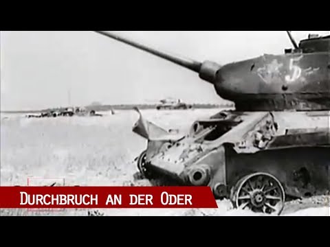 seelow - 14.1.1945, Georgi Konstantinowitsch Schukow, Marschall, Shukow, Zhukov, Generalstabschef der Roten Armee, Durchbruch, Vorstoß, Panzer, Flucht, Flüchtlinge, d...