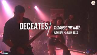 Through The Hate - Deceates - Live Altherax janvier 2020