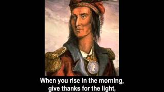Indian Song (Tecumseh) | War of 1812