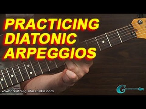 how to practice arpeggios guitar