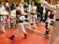 Melinda Sparring - ATA Tournament11.14.09