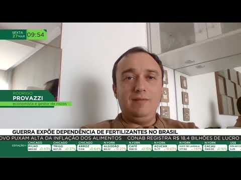 Conflito no Oriente Médio expõe dependência do Brasil por fertilizantes