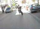 SUPERMOTARD STUNT IN KOZANI CITY