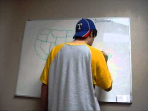how to draw united states