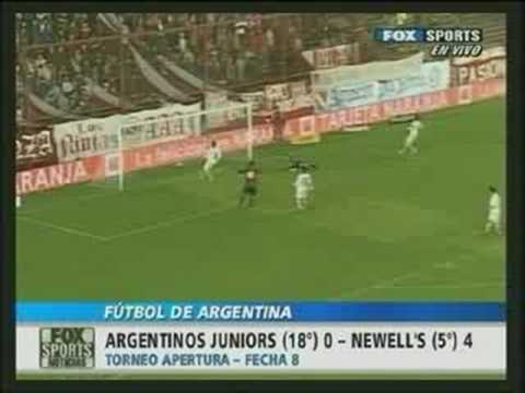 Argentinos 0 - Old Boys 4, Gol de Hernan Bernardello