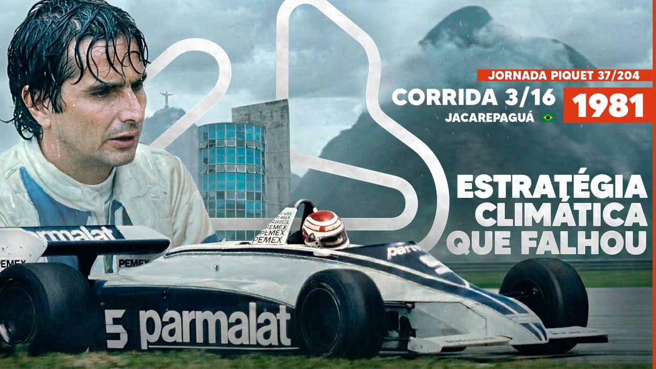 Estratégia errada de Piquet no Rio; Jones e Reutemann expõem racha na Williams - GP do Brasil 1981