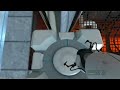 Portal challenge chamber 13 using only 2 portals