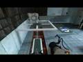 Portal challenge chamber 13 using only 2 portals