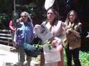 White Deer protest at Vedanta Retreat, Olema, California White Deer protest at Vedanta Retreat, Olema, California
