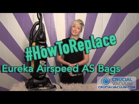 how to change belt on eureka airspeed
