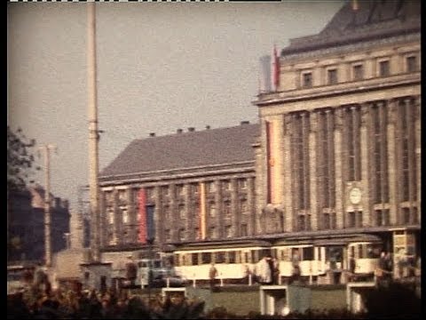 Eastgermany - A visit by an American couple to the East German city of Leipzig, still under communist rule and recovering from war damage. Then they took a plane to freedo...