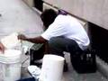 Street drumming in NYC