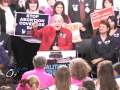 Eleanor Smeal of Feminist Majority Foundation at Stop Stupak Rally 12/2/09